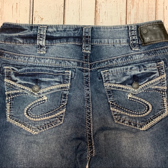 Silver Women’s Jeans Suki Mid Boot Fluid Denim - Picture 3 of 7